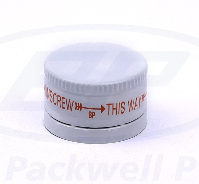 28x18mm Aluminum Pilfer-Proof Caps
