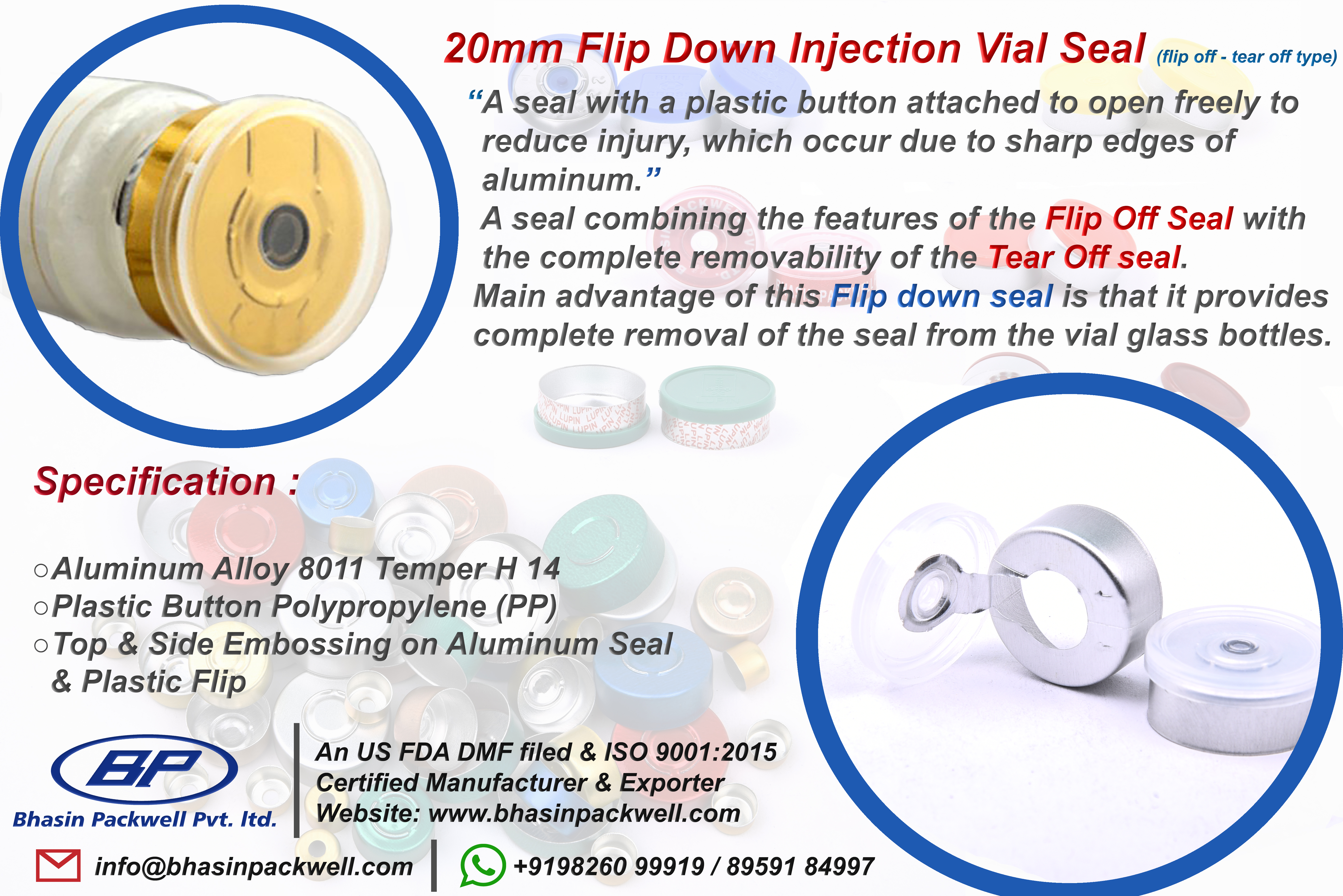 Flip-Down Seals